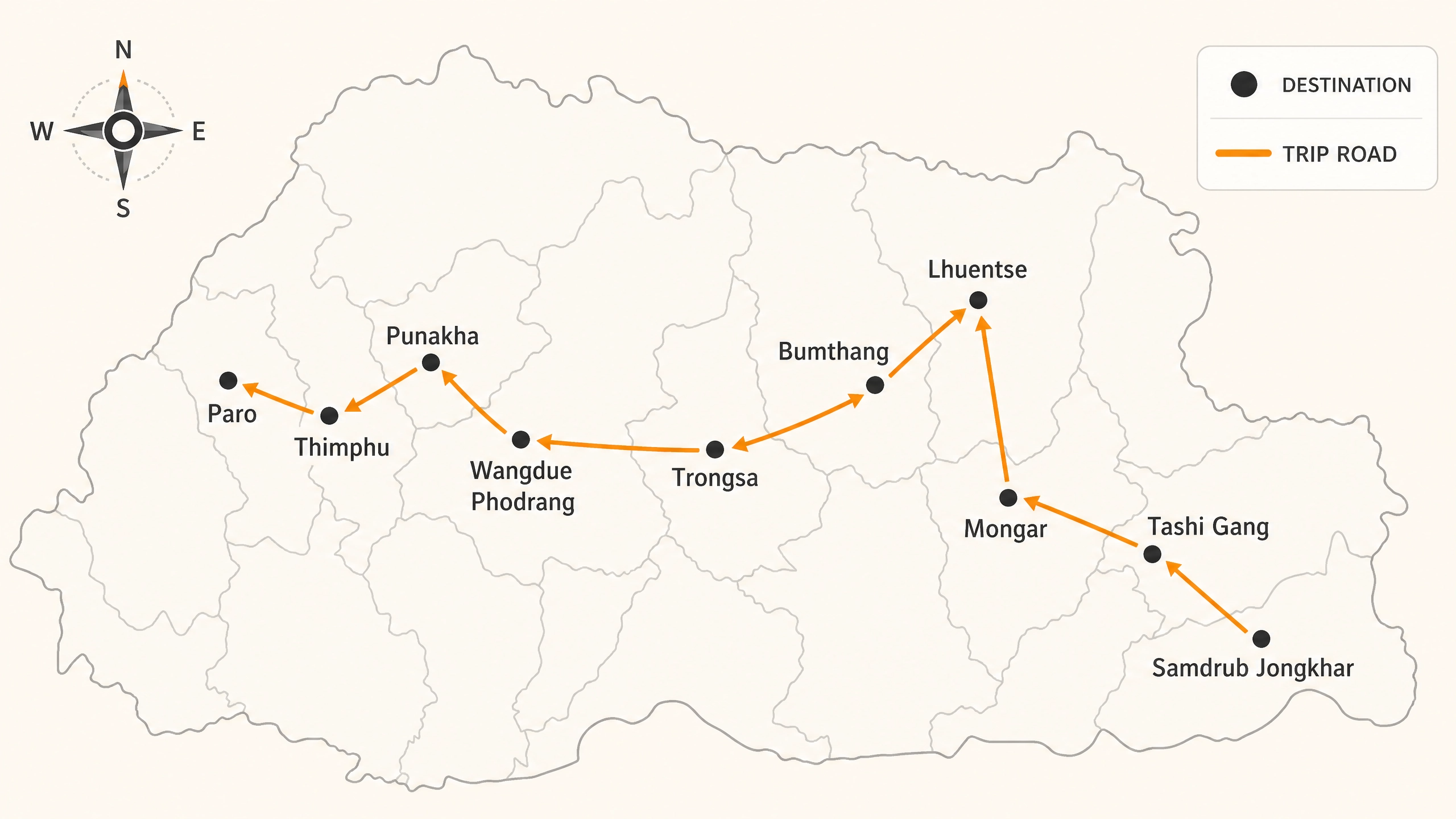 Tour Route Map
