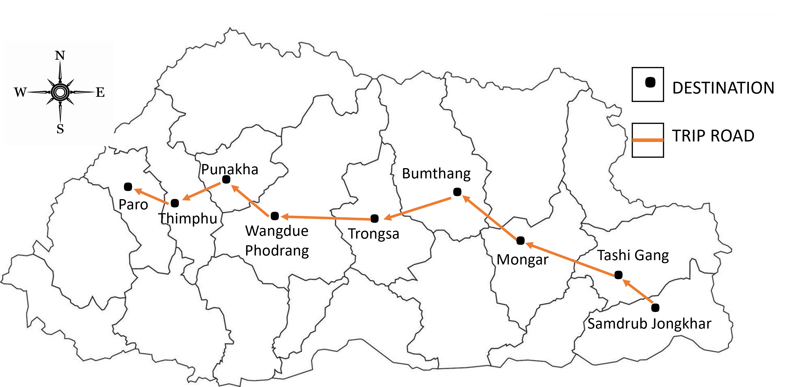 Tour Route Map